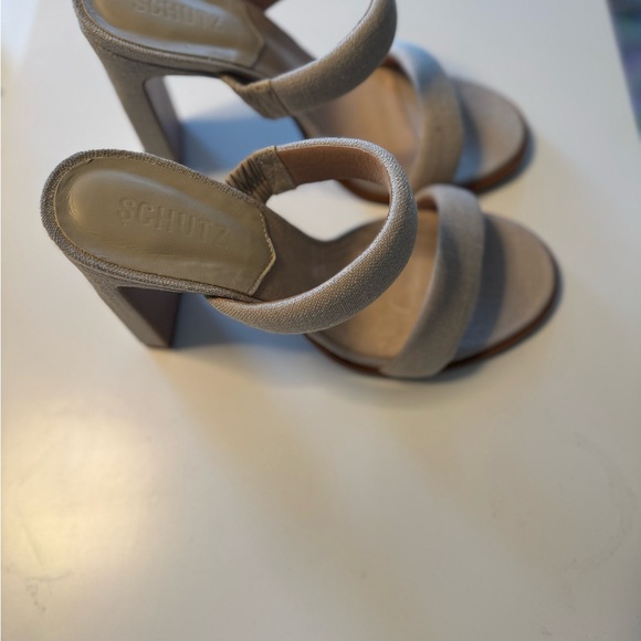 SCHUTZ Beige Strappy Sandals - Picture 3 of 4